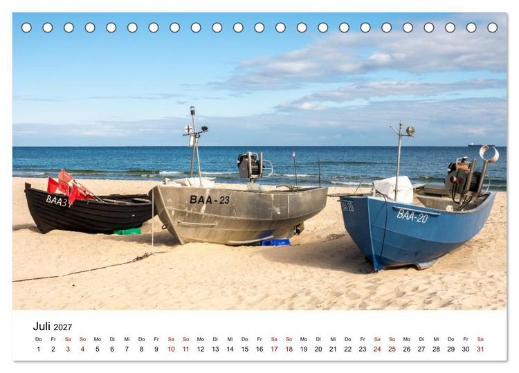 Produktbild: R&uuml;gen eine Insel der Tr&auml;ume (Tischkalender 2027 DIN A5 quer), CALVENDO Monatskalender