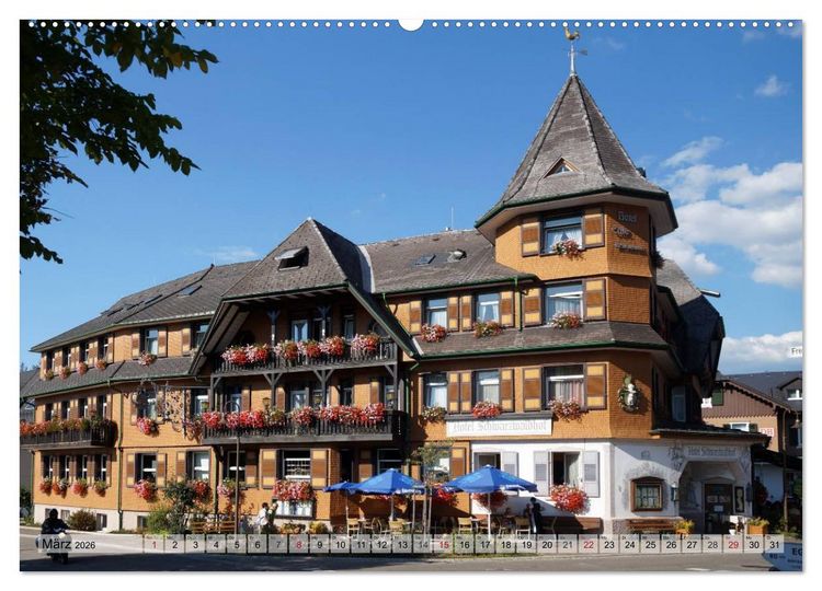 Produktbild: S&uuml;dschwarzwald - Impressionen (Wandkalender 2026 DIN A2 quer), CALVENDO Monatskalender