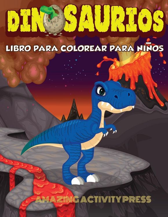 Produktbild: DINOSAURIOS Libro para colorear para ni&ntilde;os