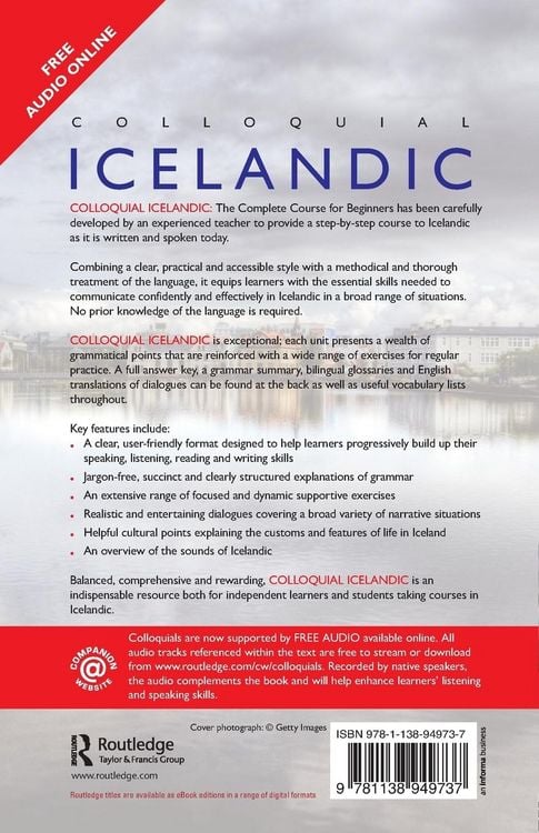 Produktbild: Colloquial Icelandic