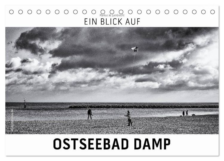 Produktbild: Ein Blick auf Ostseebad Damp (Tischkalender 2026 DIN A5 quer), CALVENDO Monatskalender