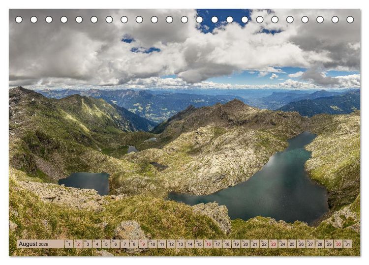 Produktbild: S&uuml;dtirol - Meraner Land (Tischkalender 2026 DIN A5 quer), CALVENDO Monatskalender