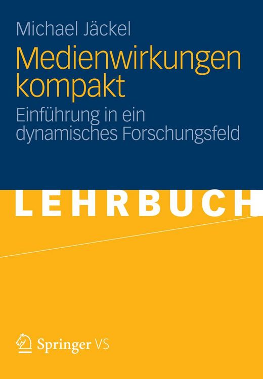Produktbild: Medienwirkungen kompakt