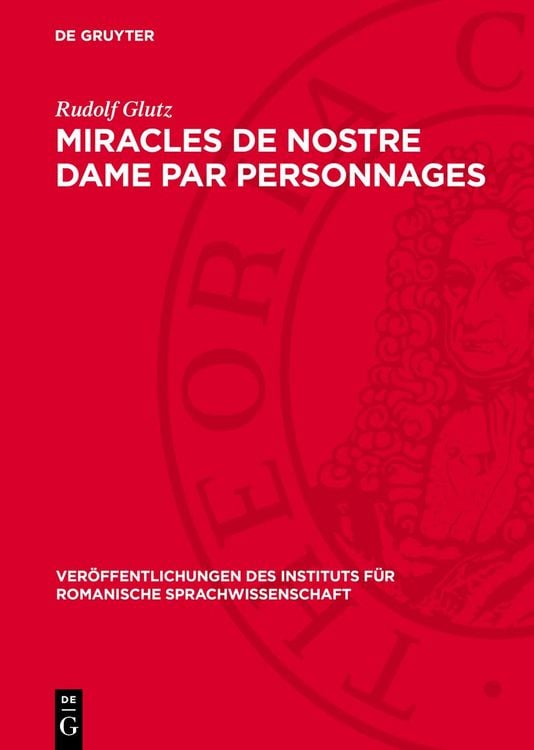 Produktbild: Miracles de Nostre Dame par personnages