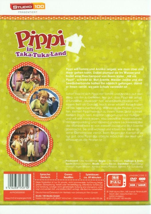 Produktbild: Pippi in Taka-Tuka-Land
