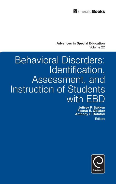 Produktbild: Behavioral Disorders