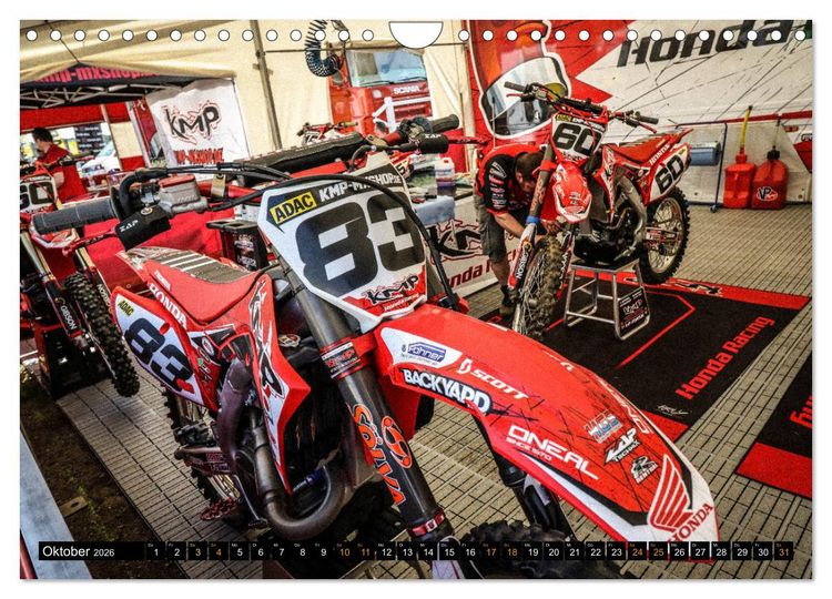 Produktbild: MX-Racing (Wandkalender 2026 DIN A4 quer), CALVENDO Monatskalender