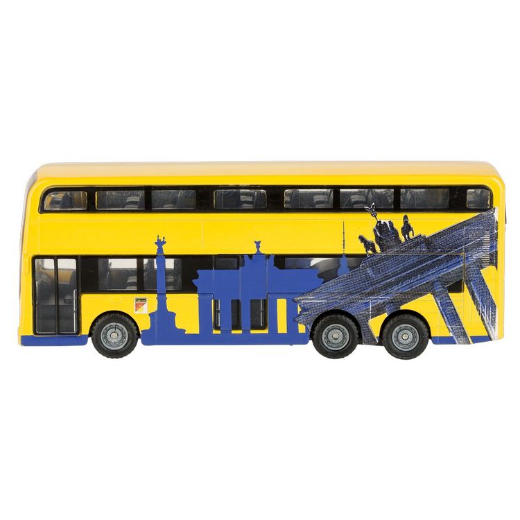 Produktbild: Idena Berliner Doppeldecker Bus mit R&uuml;ckzug 14cm