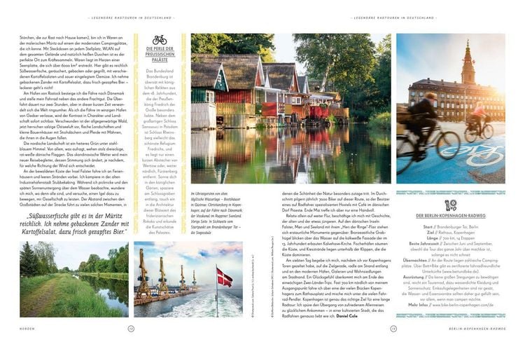 Produktbild: LONELY PLANET Bildband Legend&auml;re Radtouren in Deutschland