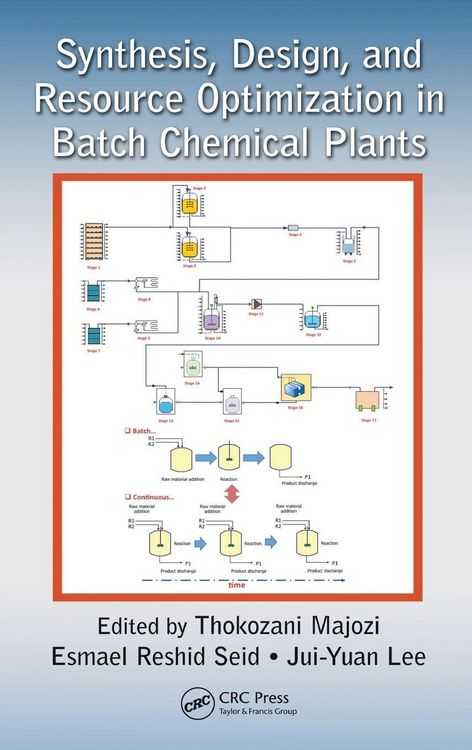 Produktbild: Synthesis, Design, and Resource Optimization in Batch Chemical Plants