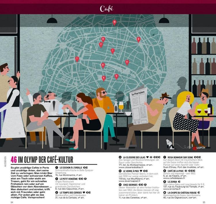 Produktbild: 50 Maps Paris (DuMont Reisef&uuml;hrer)
