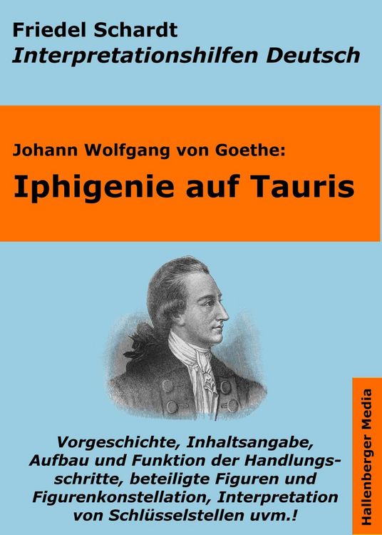 Produktbild: Iphigenie auf Tauris - Lekt&uuml;rehilfe und Interpretationshilfe. Interpretationen und Vorbereitungen f&uuml;r den Deutschunterricht.