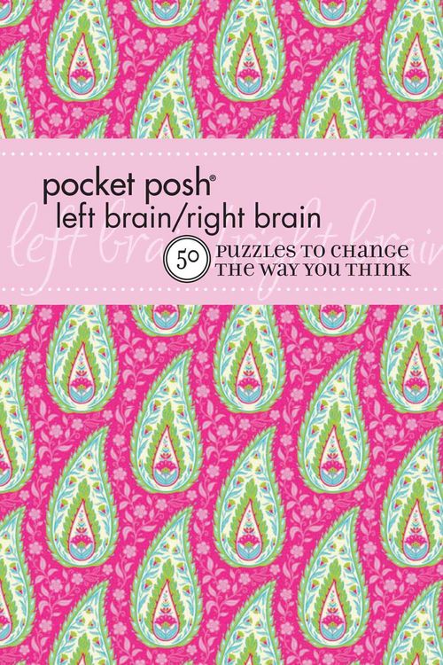 Produktbild: The Puzzle Society: Pocket Posh Left Brain/Right Brain 2