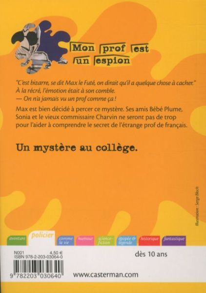 Produktbild: Mon prof est un espion