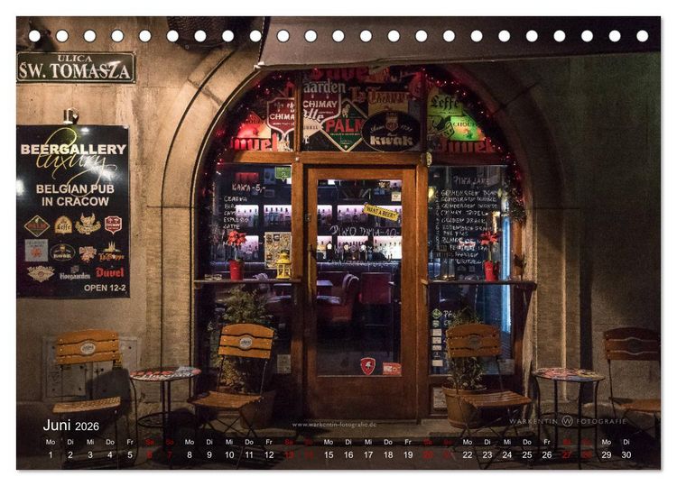 Produktbild: Krakau live (Tischkalender 2026 DIN A5 quer), CALVENDO Monatskalender