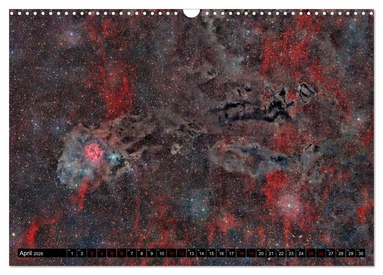 Produktbild: Deepsky XVII (Wandkalender 2026 DIN A3 quer), CALVENDO Monatskalender