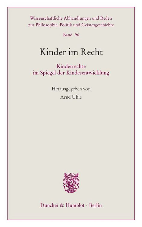 Produktbild: Kinder im Recht.