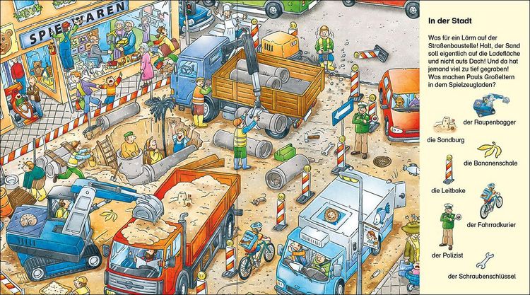 Produktbild: Suche und finde! - Auf der Baustelle