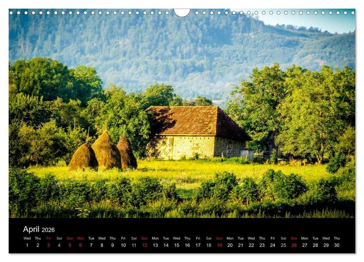 Produktbild: Landscapes from Romania (Wall Calendar 2026 DIN A3 landscape), CALVENDO 12 Month Wall Calendar