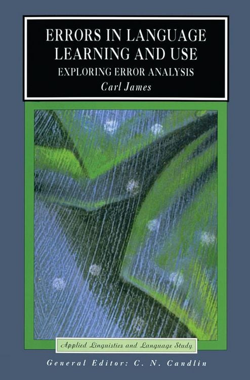 Produktbild: Errors in Language Learning and Use