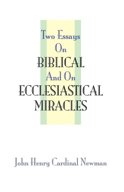 Produktbild: Two Essays on Miracles