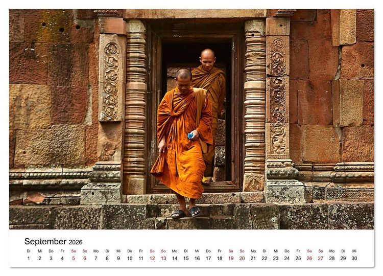 Produktbild: Sehnsuchtsland Thailand (Wandkalender 2026 DIN A3 quer), CALVENDO Monatskalender