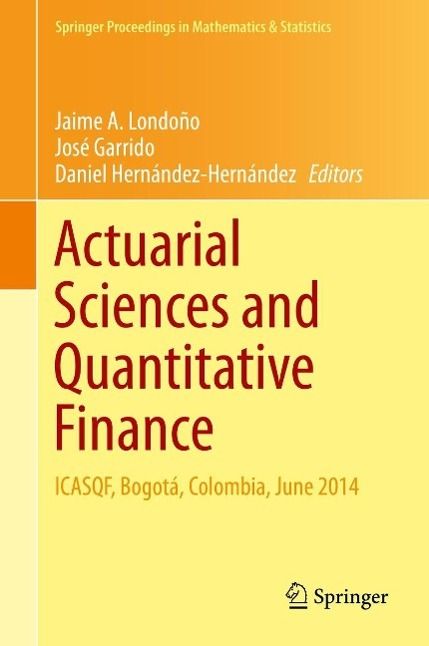 Produktbild: Actuarial Sciences and Quantitative Finance