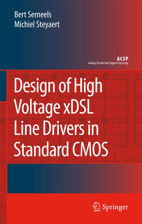 Produktbild: Design of High Voltage xDSL Line Drivers in Standard CMOS