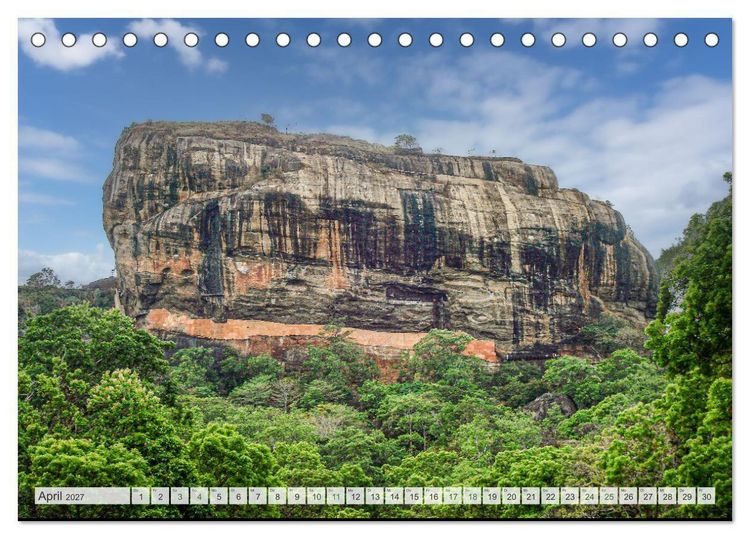 Produktbild: Verliebt in Sri Lanka (Tischkalender 2027 DIN A5 quer), CALVENDO Monatskalender