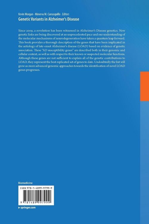 Produktbild: Genetic Variants in Alzheimer's Disease