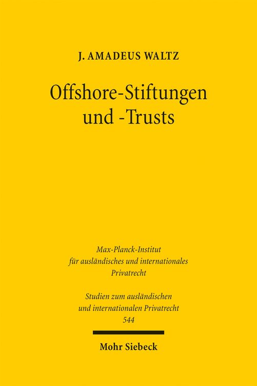Produktbild: Offshore-Stiftungen und -Trusts