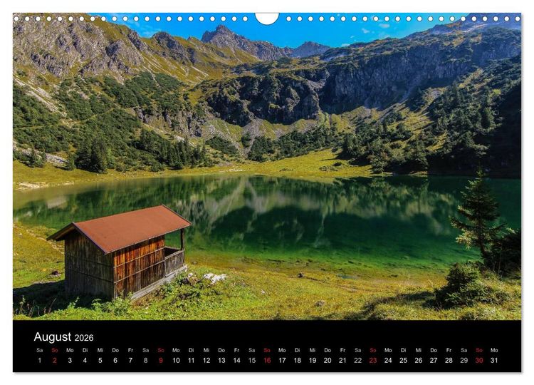 Produktbild: Im Allg&auml;u bei Oberstdorf (Wandkalender 2026 DIN A3 quer), CALVENDO Monatskalender
