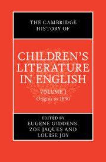 Produktbild: The Cambridge History of Children's Literature in English: Volume 1