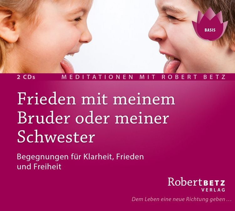 Produktbild: Frieden mit meinem Bruder oder meiner Schwester - Meditations-Dpoppel-CD