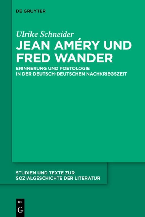 Produktbild: Jean Am&eacute;ry und Fred Wander