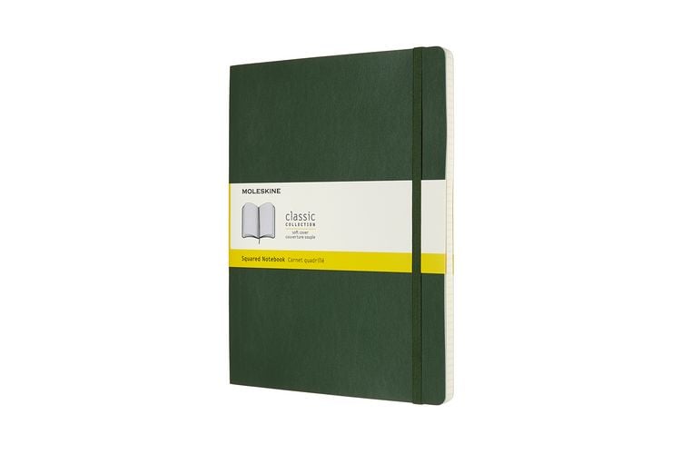 Produktbild: Moleskine Notizbuch XL, Kariert, Myrtengr&uuml;n