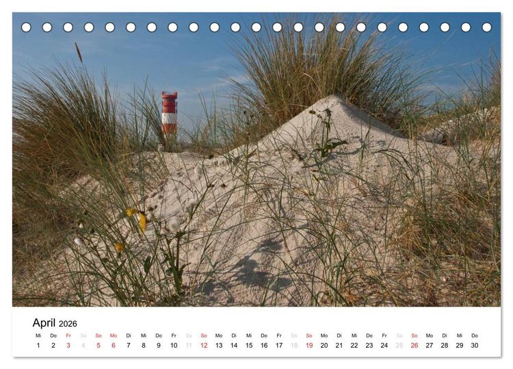 Produktbild: Helgoland (Tischkalender 2026 DIN A5 quer), CALVENDO Monatskalender