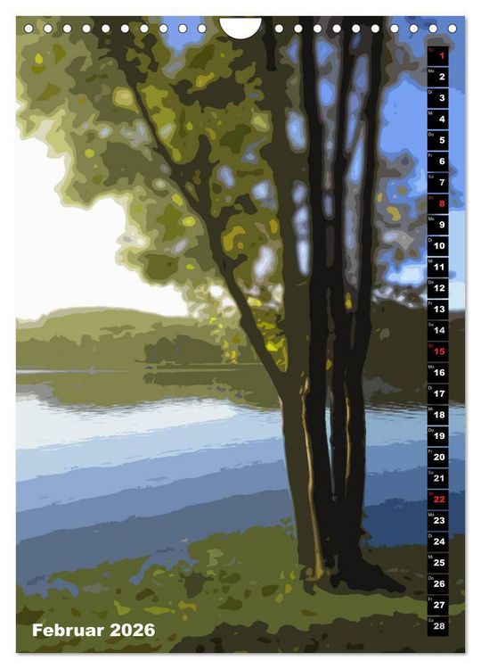 Produktbild: Der Baldeneysee in Essen (Wandkalender 2026 DIN A4 hoch), CALVENDO Monatskalender