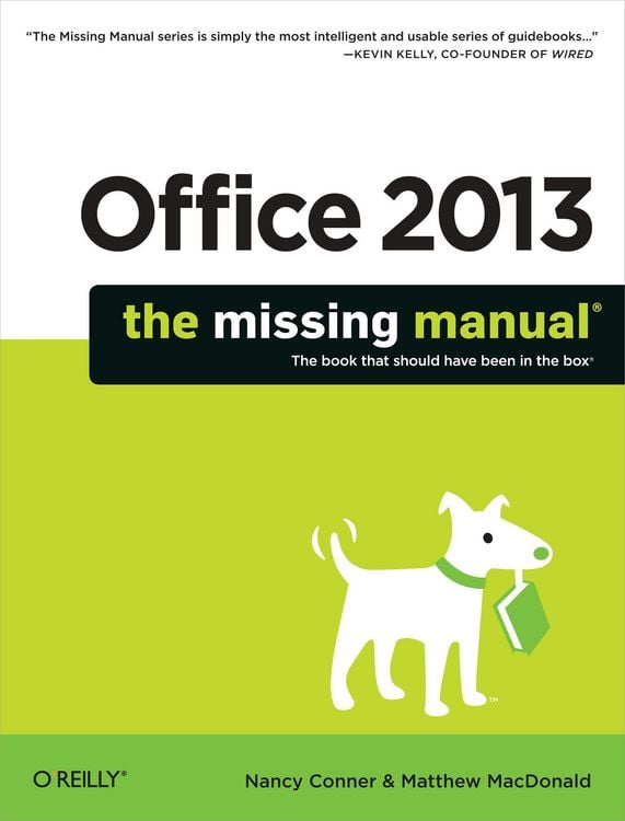 Produktbild: Office 2013: The Missing Manual