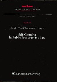 Produktbild: Self-Cleaning in Public Procurement Law