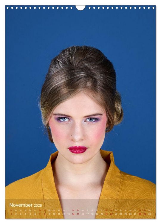Produktbild: beauty faces - fotografien von michael allmaier (Wandkalender 2026 DIN A3 hoch), CALVENDO Monatskalender