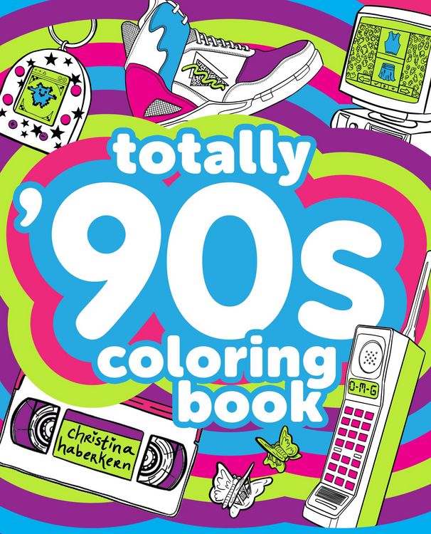 Produktbild: Totally '90s Coloring Book