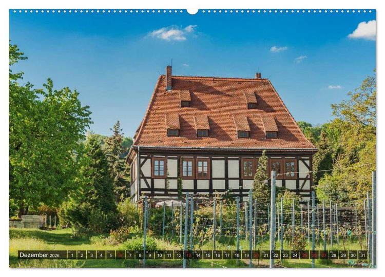 Produktbild: Ein Wochenende in Radebeul (Wandkalender 2026 DIN A2 quer), CALVENDO Monatskalender