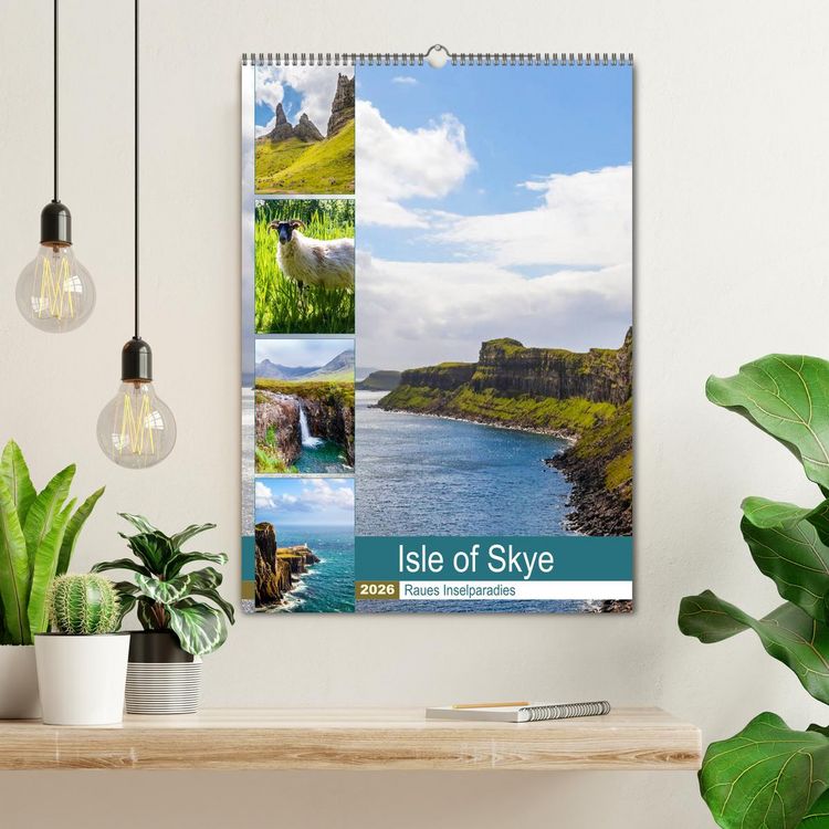 Produktbild: Isle of Skye - Raues Inselparadies (Wandkalender 2026 DIN A2 hoch), CALVENDO Monatskalender
