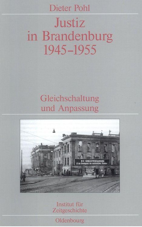 Produktbild: Justiz in Brandenburg 1945-1955
