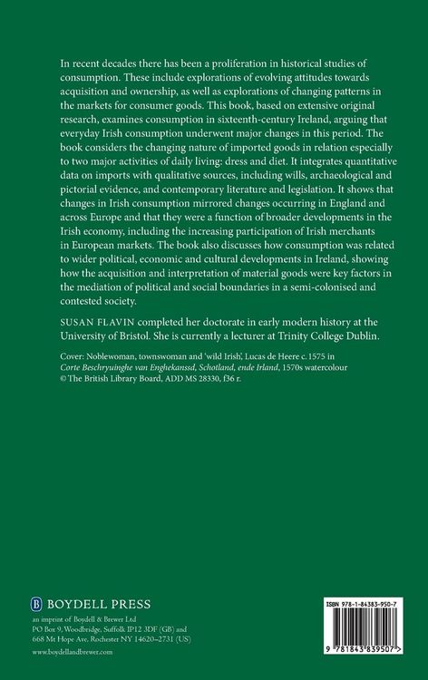 Produktbild: Consumption and Culture in Sixteenth-Century Ireland