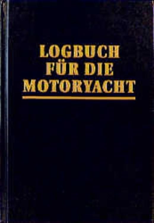 Produktbild: Logbuch f&uuml;r die Motoryacht