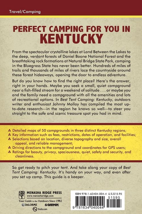 Produktbild: Best Tent Camping: Kentucky