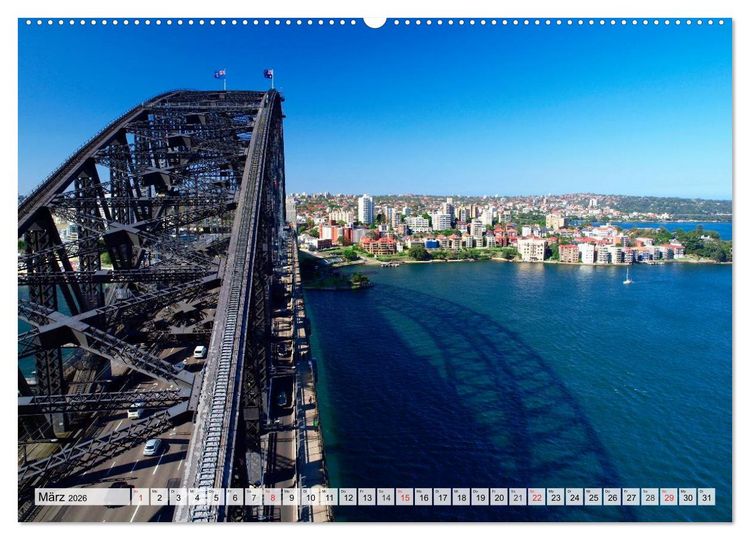 Produktbild: SYDNEY Australiens Traummetropole (Wandkalender 2026 DIN A2 quer), CALVENDO Monatskalender