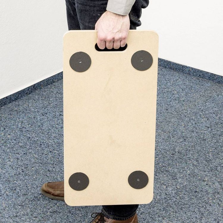 Meister Werkzeuge 0820040 Transportroller MDF Traglast (max.): 200 kg 110 mm Anzahl Lenkrollen 4